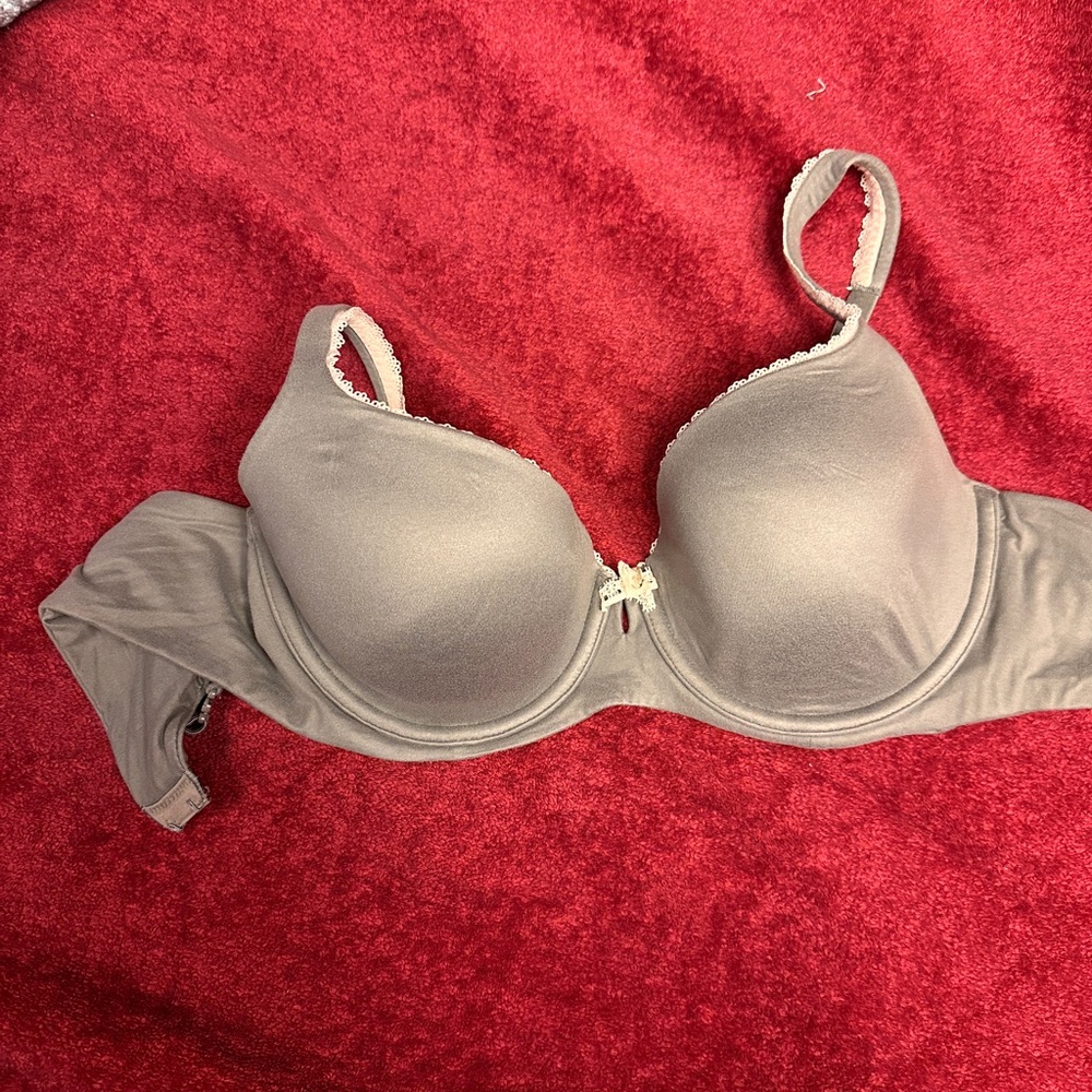 Victoria's Secret body by Victoria lined Demi Underwire Bra - Gray